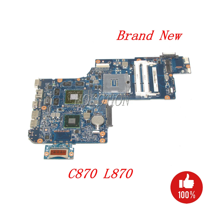 NOKOTION Фирменная новая материнская плата для ноутбука Toshiba Satellite C870 L870 H000043490 HM76 DDR3