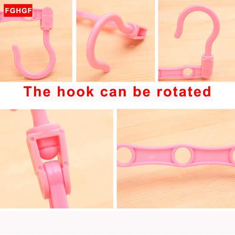 1 шт. вешалка для экономии пространства пластиковая крючок Волшебная одежды с