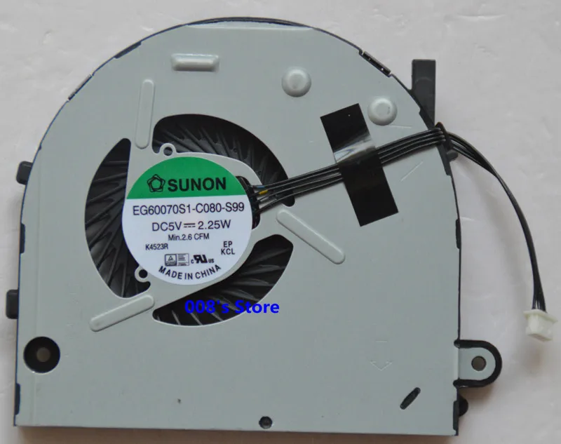 Абсолютно Новый процессорный кулер вентилятор для Lenovo B40 30 45 70 80 B50 EG60070S1 C080 S99 2 25