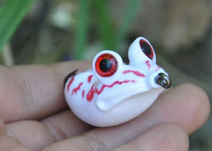 4 шт. искусственные рыболовные приманки в виде лягушки | Спорт и развлечения