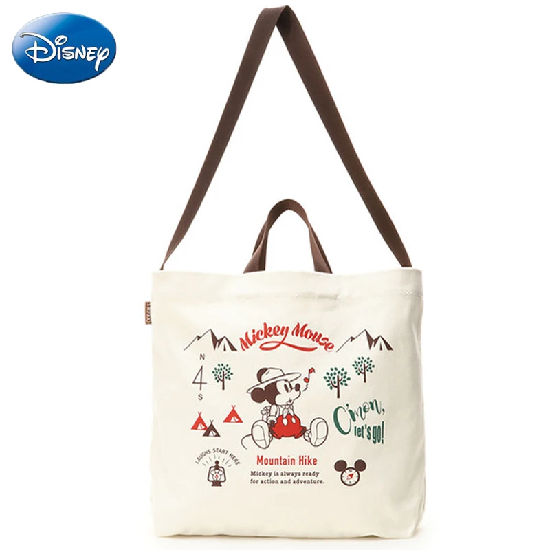 Disney женская сумка с Микки Маусом Большая вместительная ручная модная для девочек