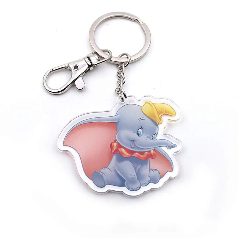 Аниме Dumbo брелок милый слон акриловый кулон брелок подарок для фанатов