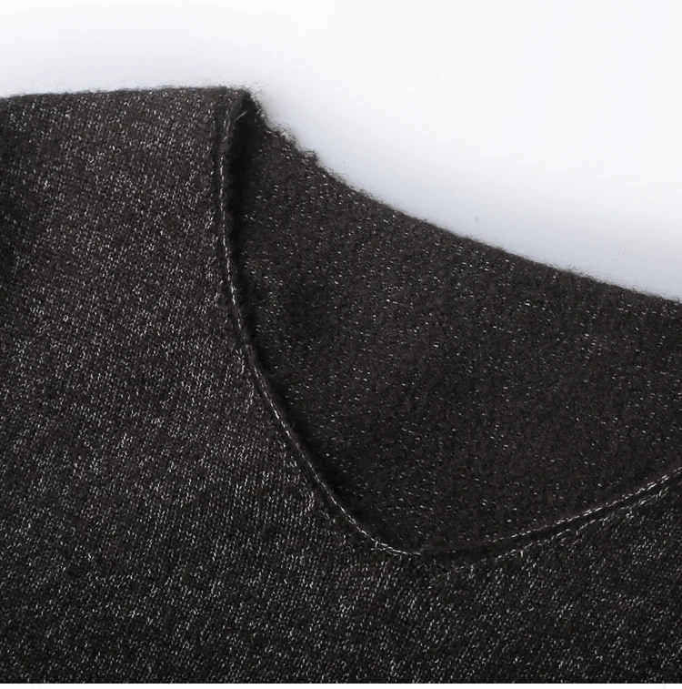 Новые мужские зимние разноцветные тонкие теплые свитера в европейском стиле с - Фото №1