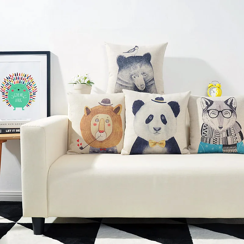 Наволочка для подушки в скандинавском стиле 45x45 см|cushion cover|cover decorationcute pillow covers |