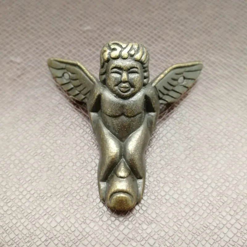 4 шт. креативный дизайн ангела античная бронза декоративная шкатулка для