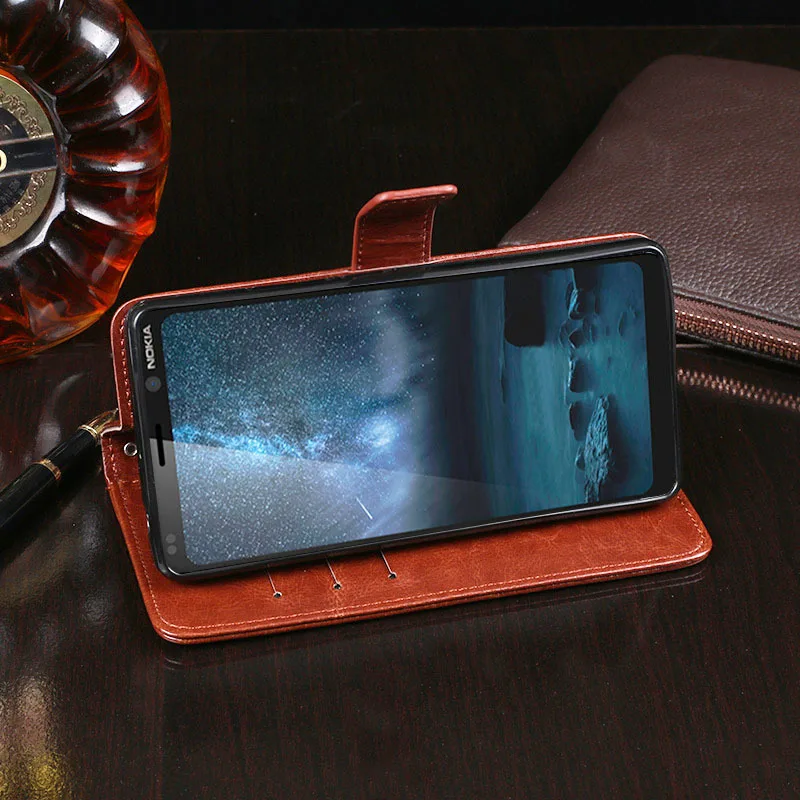 Новый чехол-кошелек в стиле книги для Nokia 9 PureView TA-1082 флип-чехол из искусственной