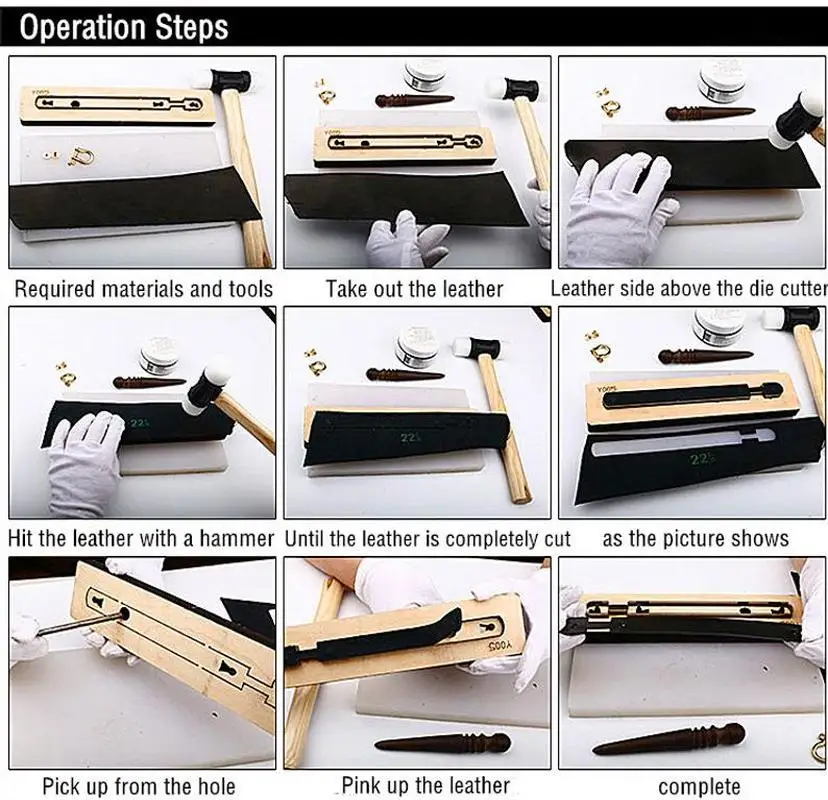 

Customized leather cutting die Leather Craft DIY Key Ring Wooden Template Knife Punching Tool Key Chain Cutting Mould Cutter