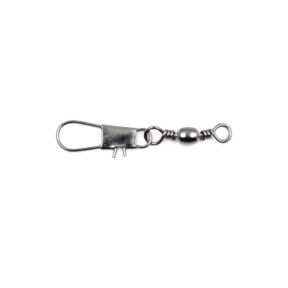 20pcs/lot Fishing Connector Rolling Swivel Stainless Steel Accessories Nice Snap Lure Tackles | Спорт и развлечения