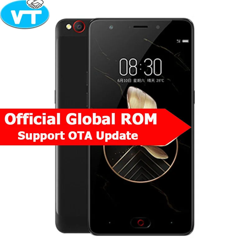 Оригинальный ZTE Нубия M2 играть NX907J 3 ГБ 32 Snapdragon MSM8940 Octa Core 5.5 '񟼨 мАч 4 г LTE