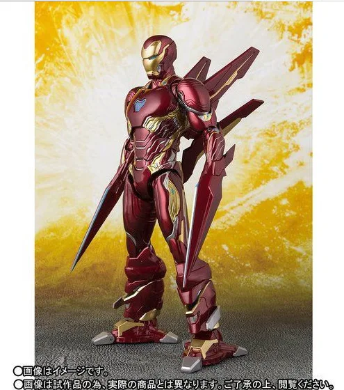 Железный человек MK50 MK85 фигурка Ironman Nano Mark 50 85 Тони Старк ко СВЧ Мстители Endgame Infinity