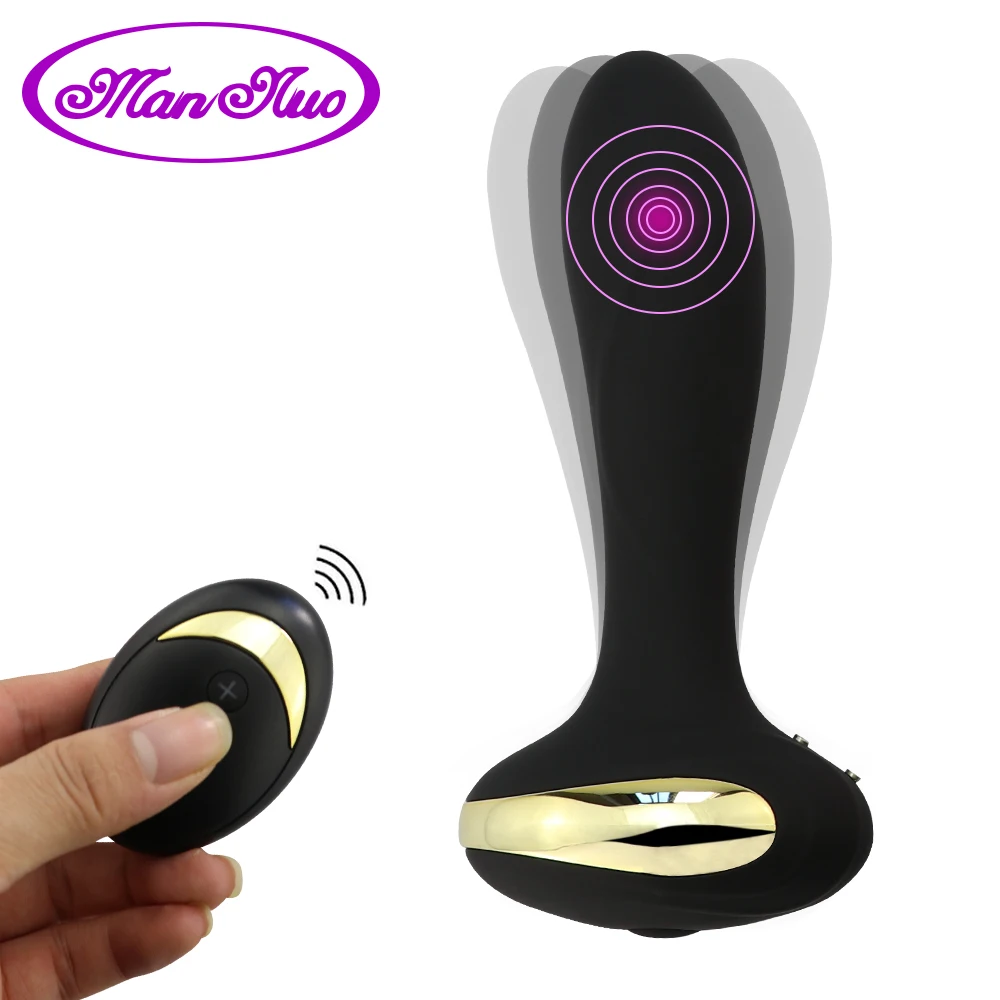 Magnetic USB Rechargeable Anal Massager Adult Sex Toys for Women Silicone Vibrator Plug Remote Control |