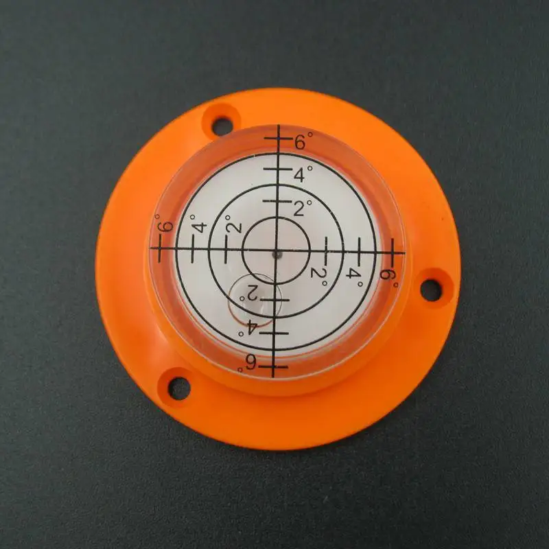 (10 шт./лот) 50*17 мм пузырьковый уровень Bullseye Spirit Level круглые Пузырьковые