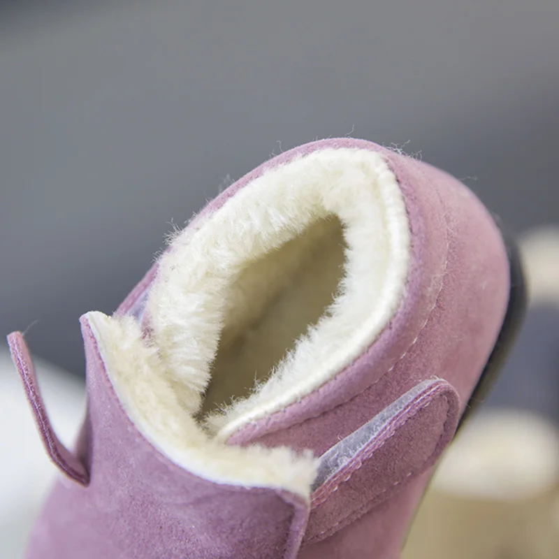 cute warm solid smaple casual winter shoes with rabbit ear for boy&ampgirl | Детская одежда и обувь