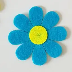 Нетканые ткани искусственный подсолнух для детского сада Классная доска DIY