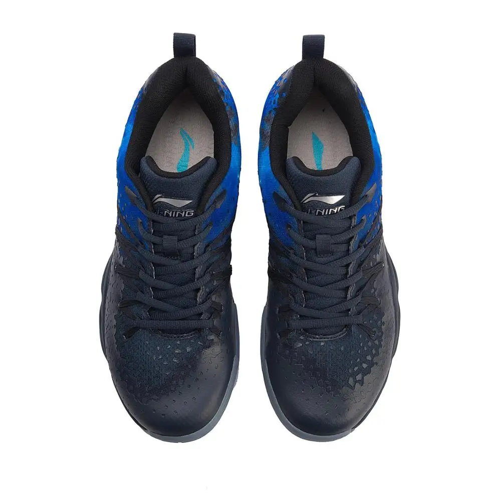 Li Ning/Мужская обувь для бадминтона туманность износостойкая нескользящая