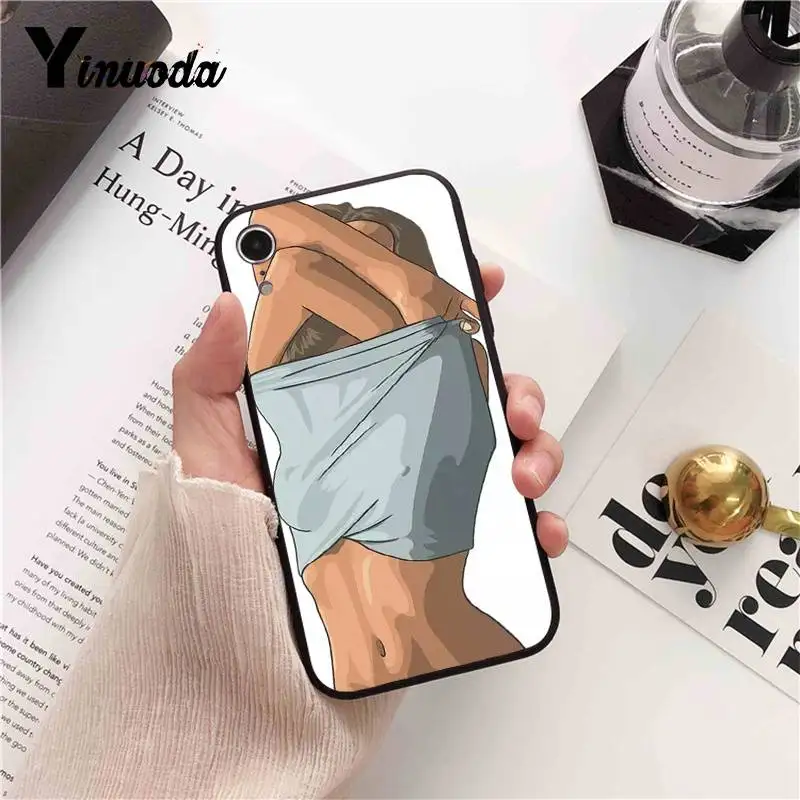 Yinuoda сексуальный летний красивый чехол для телефона iPhone 6S 6plus 7plus 8 8Plus X Xs MAX 5 5S XR 11 pro