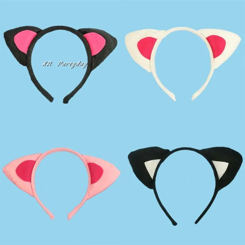 Animal Headband Cute Cat Ear Hair For Women Girls Headwear Easter Party HairBand home decor birthday | Дом и сад