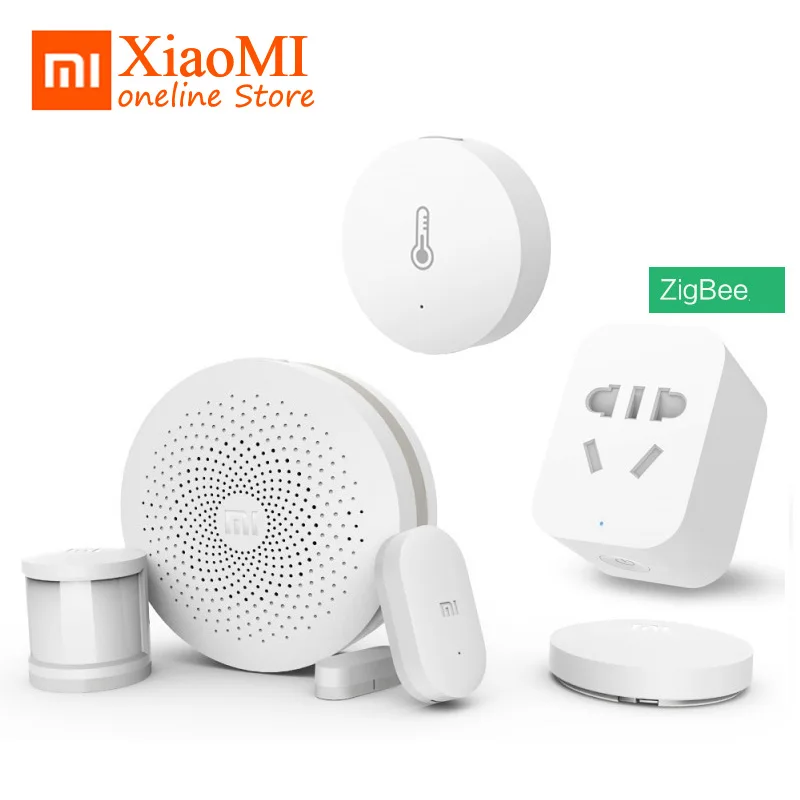 Оригинальный Xiaomi умный дом наборы шлюз датчик температуры и влажности Датчик
