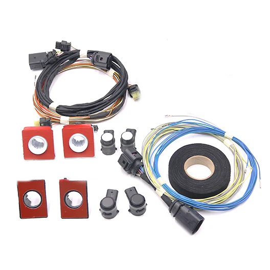 CABLES AND SENSORS Умный Авто парктроник PLA 2,0 для VW Passat B7 CC 3AA 919 475 S 8K до 12K - Название цвета: CABLES AND SENSORS