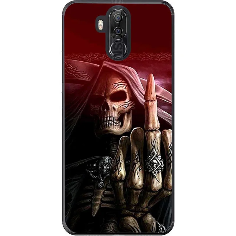 E023 Мягкая силиконовая крышка для Ulefone Мощность 3S силиконовый чехол для телефона для Ulefone Мощность 3s мягкий TPU с рисунком облегающий чехол shell - Цвет: E023