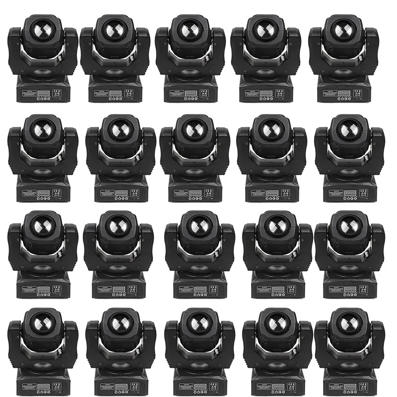 20 шт./лот Led 60 Вт точечный движущийся головной свет профессиональный DMX Gobo