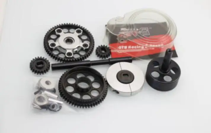 

Fvieu GTB 2 скоростная коробка передач для 1/5 HPI Baja 5B SS запчасти Rovan