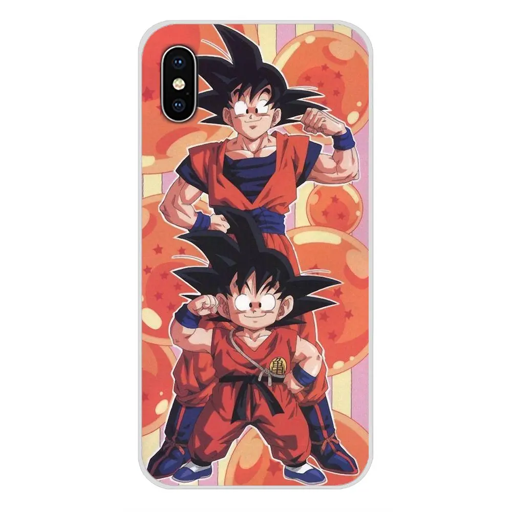 DRAGON BALL Z Super Saiyan God Son Goku для Motorola Moto X4 E4 E5 G5 G5S G6 Z2 Z3 G3 G2 C Play Plus прозрачный чехол из ТПУ |