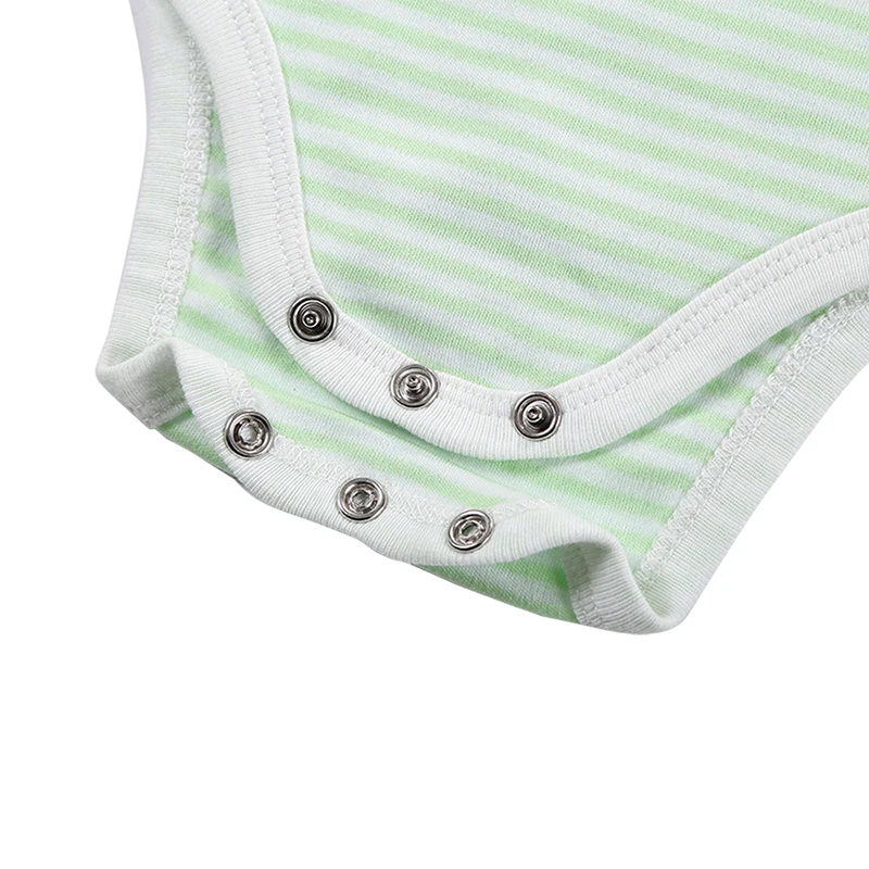 Боди для маленьких мальчиков и девочек полосатая одежда новорожденных с