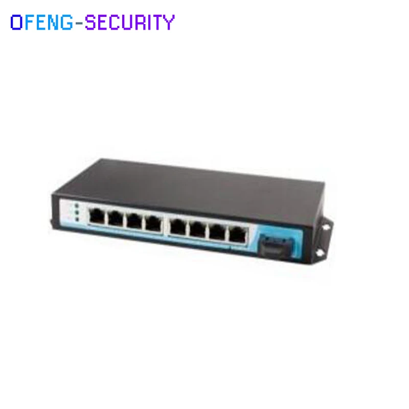 Коммутатор POE 100 м 8 портов AF PoE и 1 одноволоконная полоса пропускания Uplink: Гбит/с |