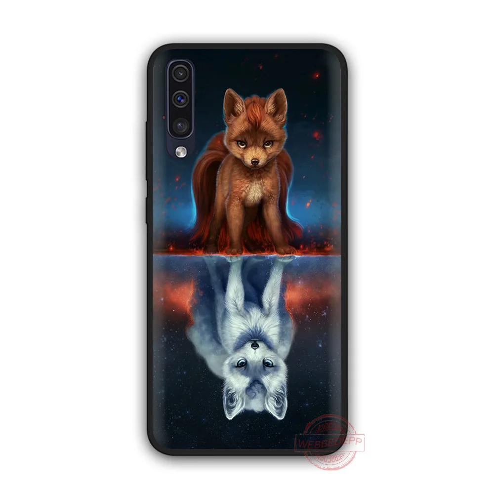 2 WEBBEDEPP животных Лисий мех енота мягкий чехол для samsung A3 для детей 5, 6, 7, 8, 9, J6 A10 A20 A30 A40 A50 A60 A70 S M10 M20 M30 M40 - Цвет: 2