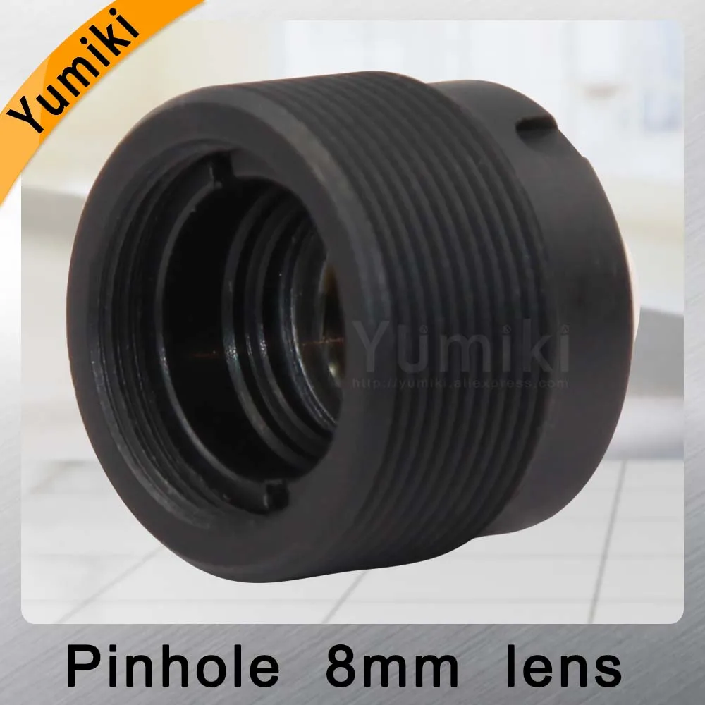 Yumiki инфракрасная камера ночного видения 2.0MP Пинхол объектив 8 мм 1/2. " F1.6 M12 резьба CCTV объектив для камеры наблюдения