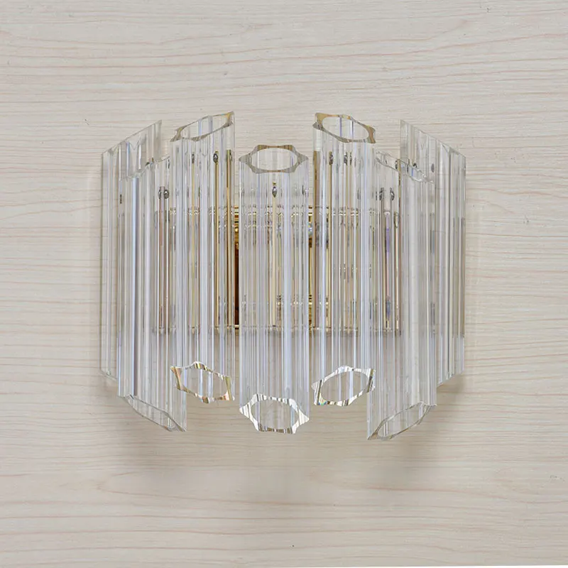 New Design Wall Sconce Modern LED Light AC110V 220V Gold Wandlamp Living Room Bedroom Decoration | Лампы и освещение