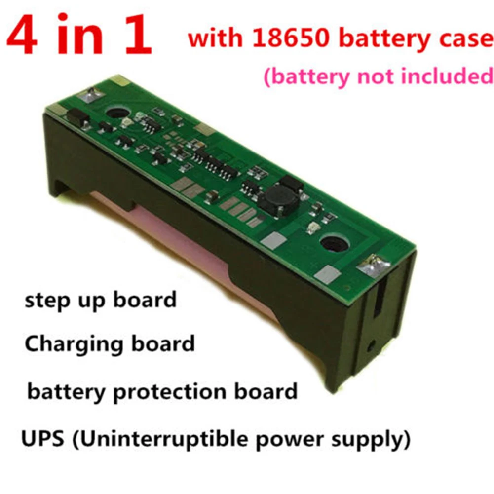 Прочный DC 5 V 6 9 12 повышающая плата UPS Raspberry Pi расширенная защита от перегрузки по
