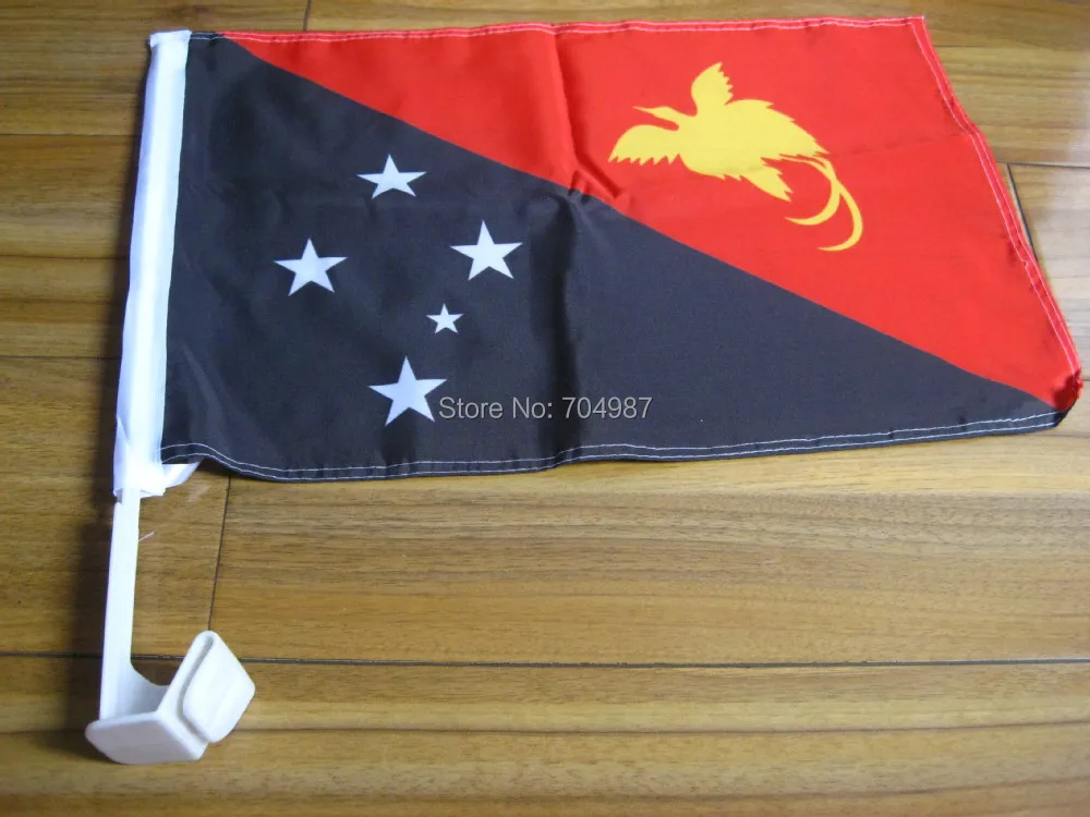 

30 x 45 cm Papua New Guinea car window banner flag free shipping
