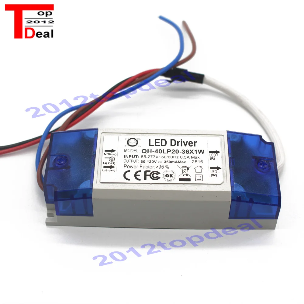 Светодиодный прожектор высокой мощности 1 шт. 20 Вт 30 40 Вт|40w led driver|led driverled driver 40w |