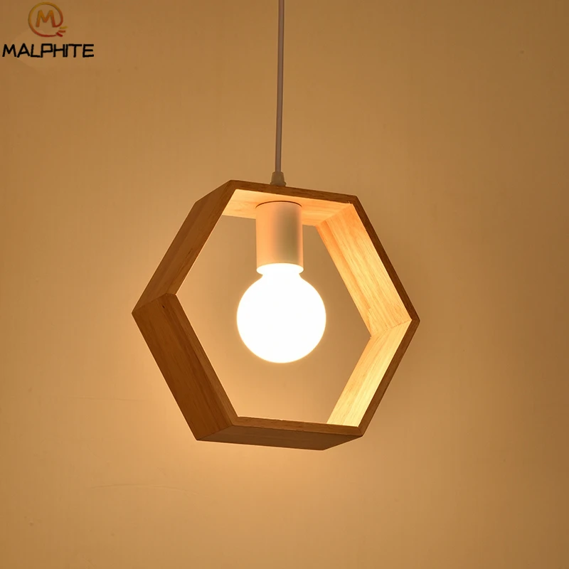 Современные светодиодные подвесные светильники многоугольные лампы Colgantes для