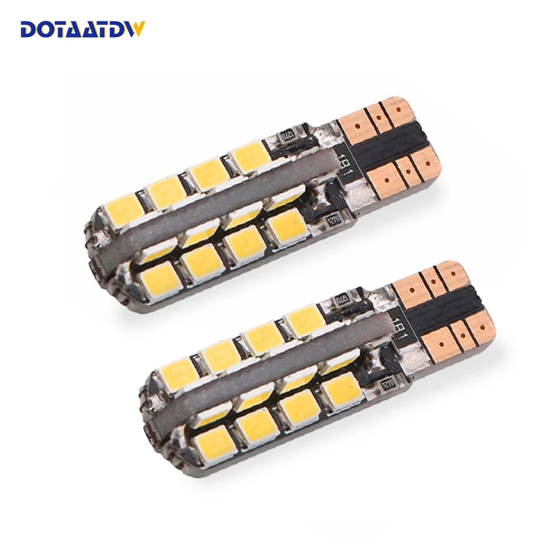 2x Canbus W5W светодиодный T10 светильник 32 2835SMD 12 В Автомобильные габаритные лампы