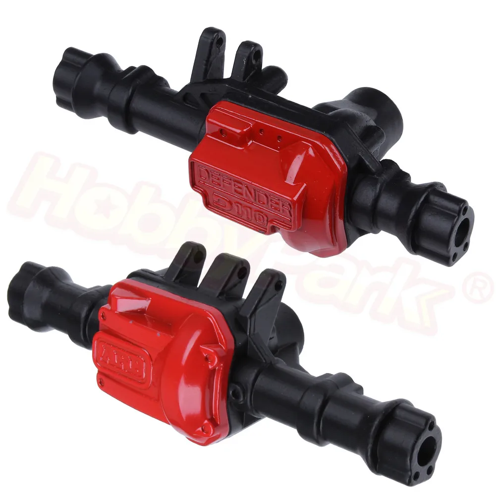 

2pcs Metal TRX4 Front & Rear Axle Housing Aluminum Alloy 8241 8242 for Traxxas TRX-4 1/10 RC Crawler Car Hop-Ups