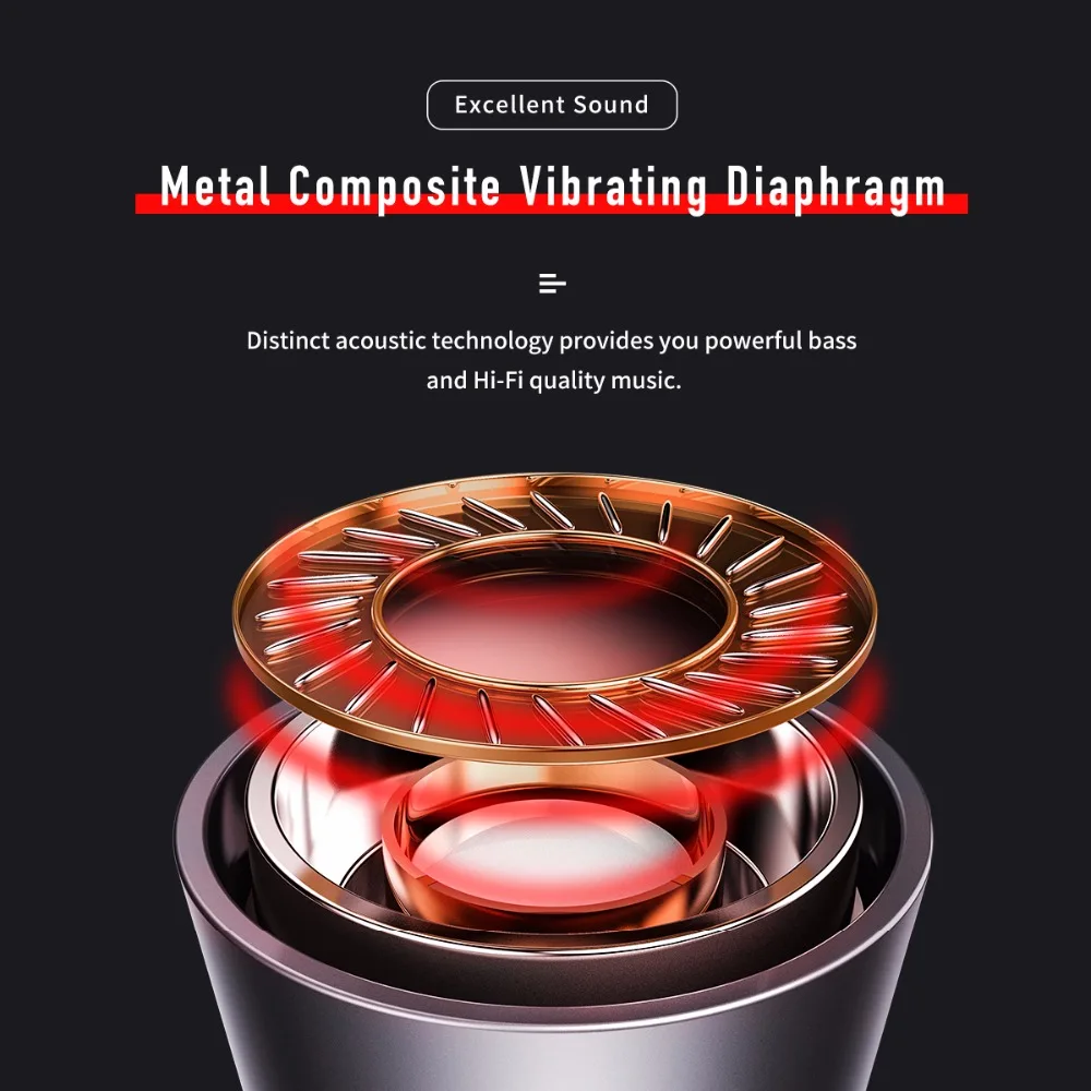 Проводные наушники вкладыши ROCKSPACE Mufree II эргономичные Hi Fi с насыщенными басами и