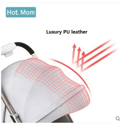 Бесплатная доставка новая детская коляска Hotmom легкая переносная Складная для