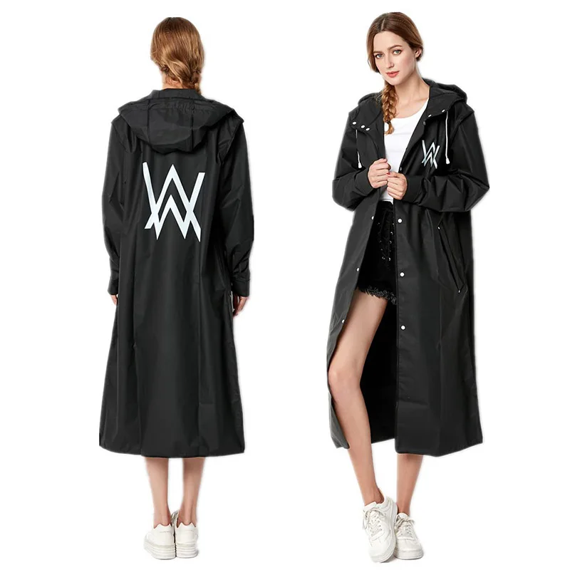 

Women Raincoat Rainwear Men Rain Coat Impermeable Japan Waterproof Rain Cape Cover Hooded Poncho Women Abrigo Mujer Yupi XX20