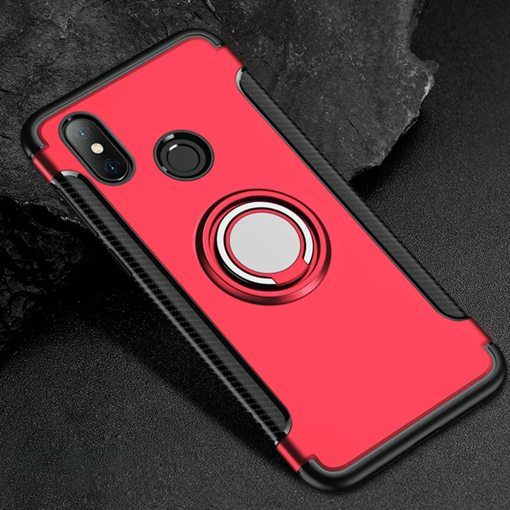 Car Holder Case for XiaoMi Mi 8 SE 6 A1 A2 Lite RedMi Note 5 Pro 5A PRIME 4 4A 4X Plus S2 Global Version Pocophone F1 Ring Cover |