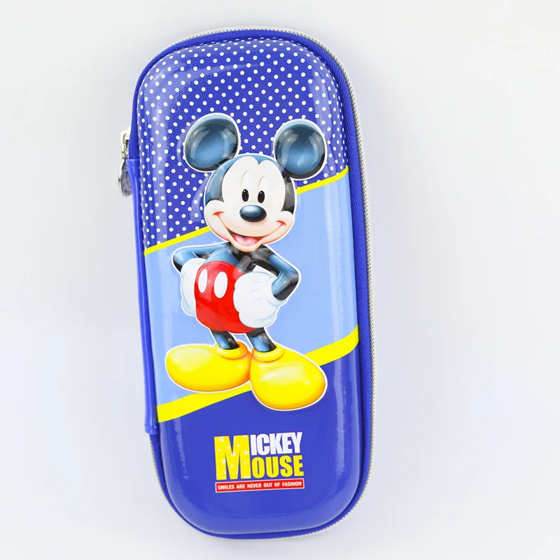 Замороженные Микки и Минни Маус милый пенал disney пенал с мультяшным рисунком Белоснежки и принцессы с длинными волосами ящик детского подарка - Цвет: G