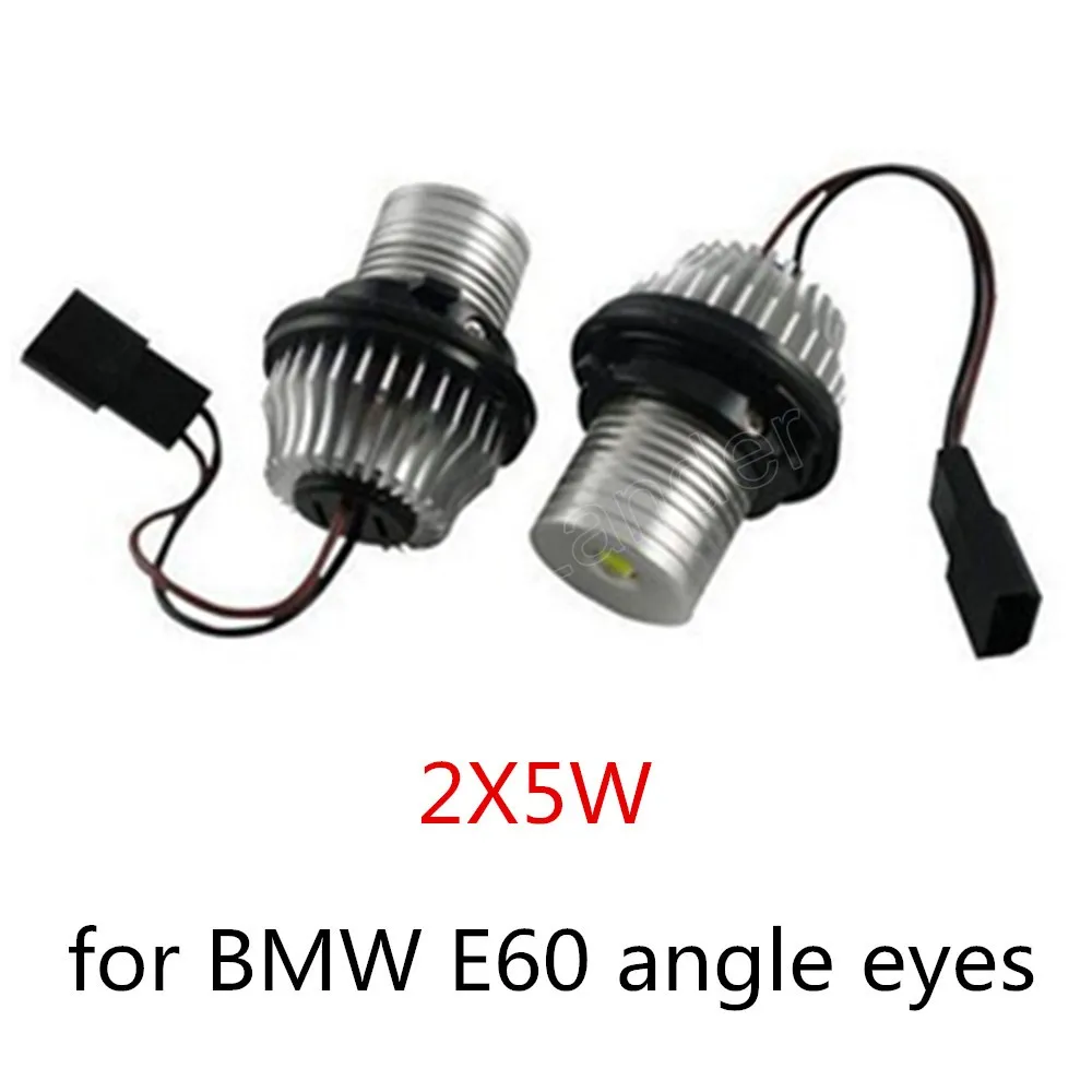 

new arrival 5WX2 auto LED Marker Angel Eyes Light Bulb for BMW E39 E53 E60 E61 E63 E64 E65 E66 E87 X3 Car Headlight