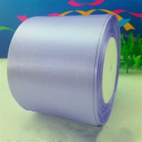 80mm lavender single face satin ribbon ropejewelry accessories wedding party webbing decaration gift packing cord 25yards
