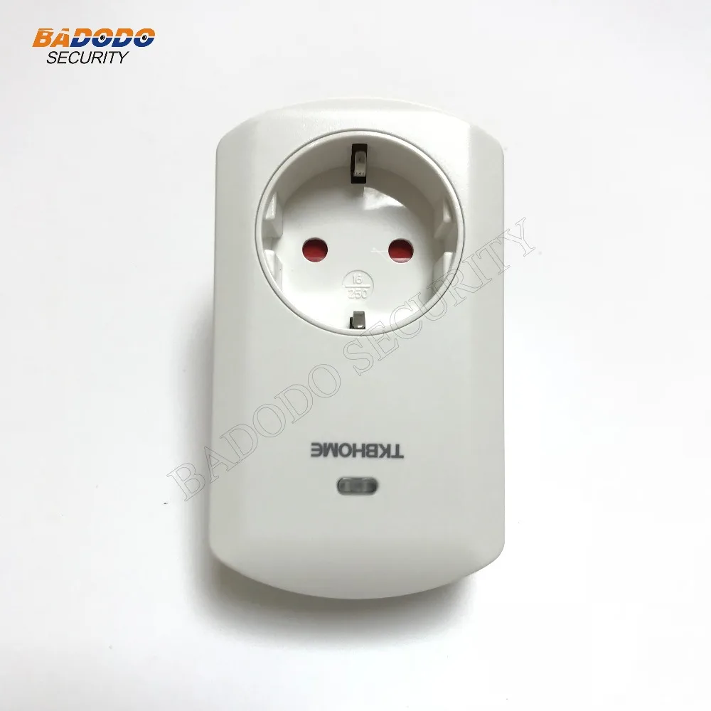 Умная электрическая розетка TKB HOME TZ69 Z-Wave plus с функцией измерителя мощности для
