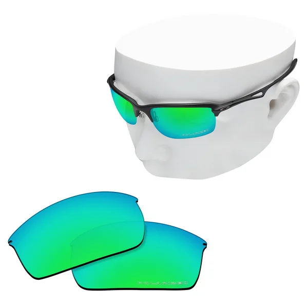 Green Mirror OOWLIT Анти-Царапины Сменные линзы для-солнцезащитные очки Oakley прослушки травления поляризованных солнцезащитных очков - Цвет линз: Green Mirror