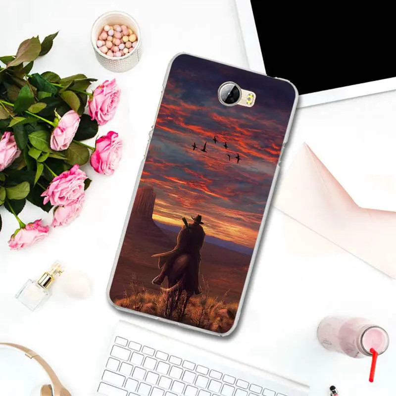 Picture 6 Силиконовые мягкие чехлы для мобильных телефонов из ТПУ для huawei P8 P9 P10 P20 P30 mate 10 Lite Pro Y3 Y5 Y6 II Honor 7 Smart Red Dead Redemption 2 - Цвет: Picture 6