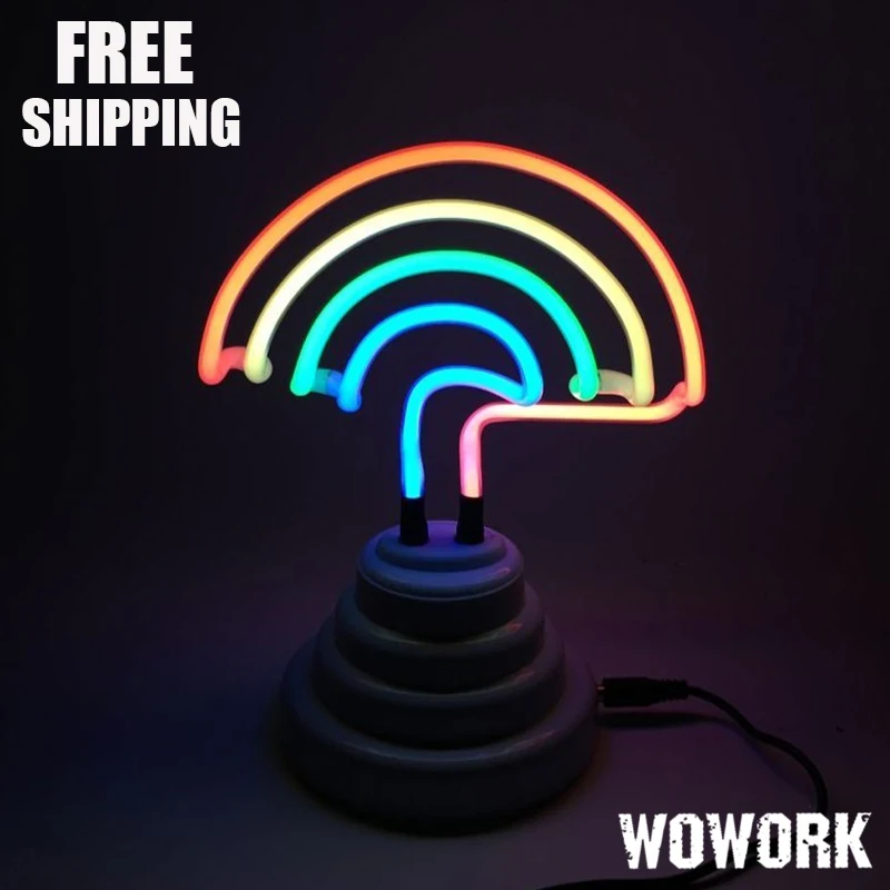 LED СТЕКЛО Неоновый свет Фламинго мартини чашки батареи USB Новогодние товары