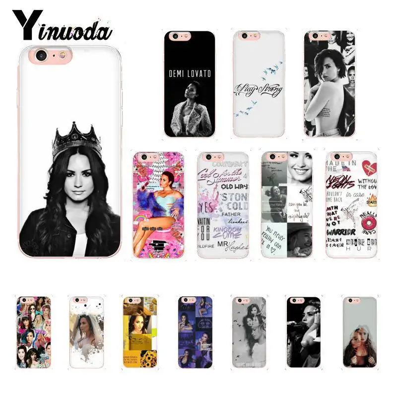 Yinuoda Demi Lovato Stay strong Capa чехол для телефона Fundas для iphone 11 Pro MaxX XSMAX 6 6S 7 8plus 5 5S XR
